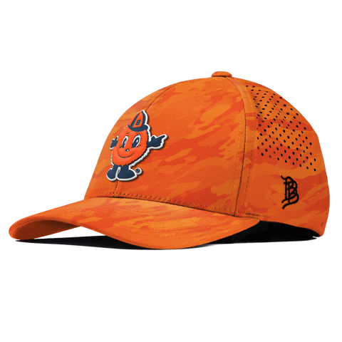 Syracuse University "Otto The Orange" Curved Performance Blaze Orange Camo