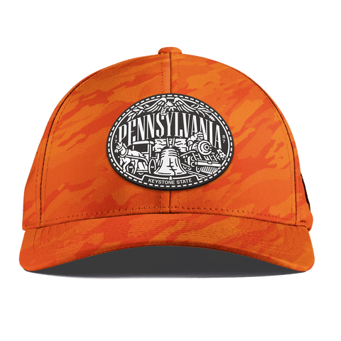 Pennsylvania Traveler Curved Performance Blaze Orange Camo