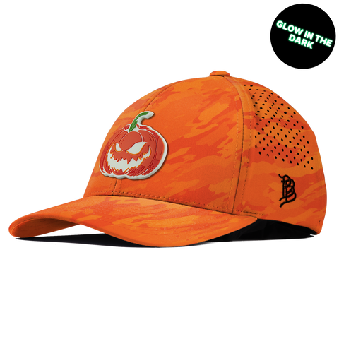 Jack-O-Lantern Glow Curved Performance Orange Camo