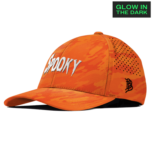 Spooky Glow Curved Performance Blaze Orange Camo