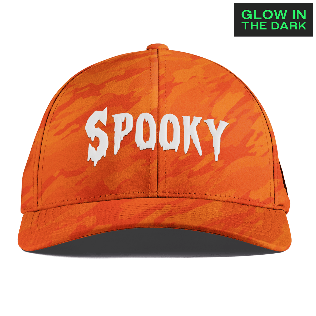 Spooky Glow Curved Performance Blaze Orange Camo