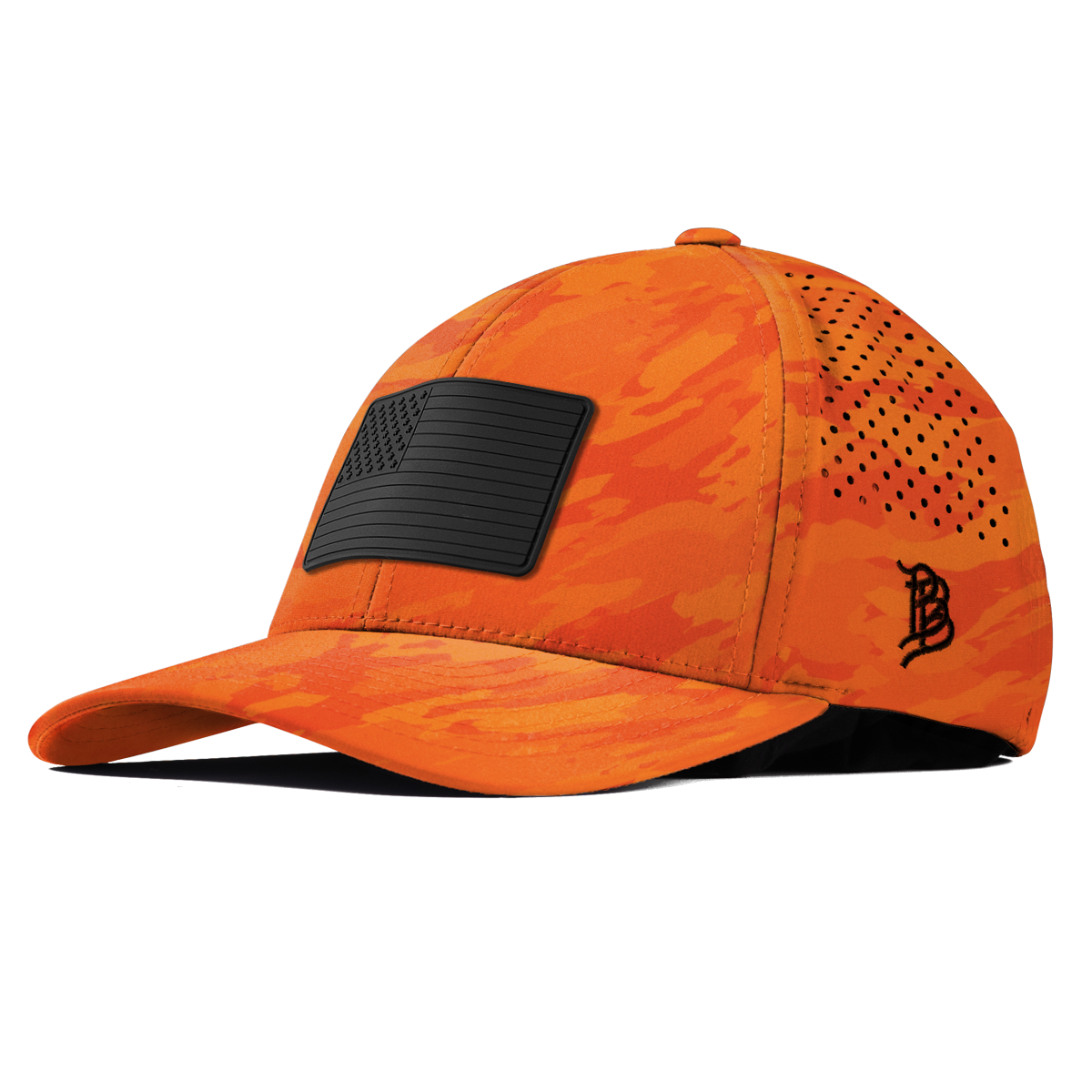 Onyx Old Glory Curved Performance Blaze Orange