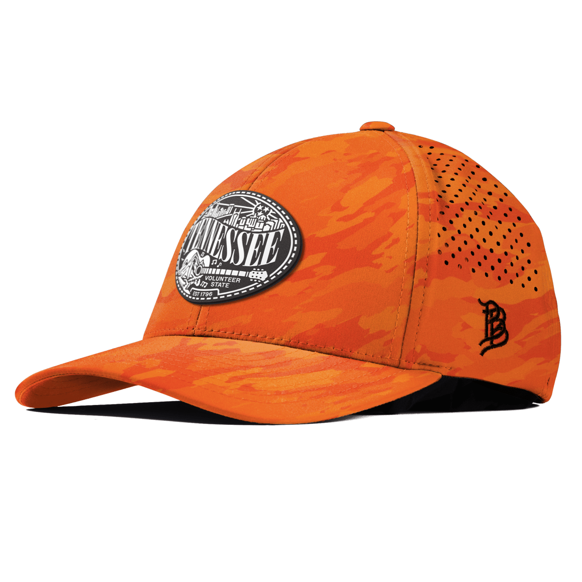 Tennessee Traveler Curved Performance Blaze Orange Camo