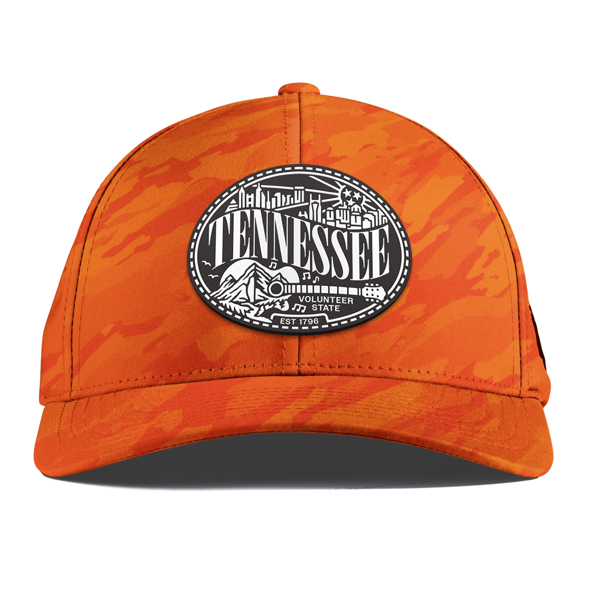 Tennessee Traveler Curved Performance Blaze Orange Camo