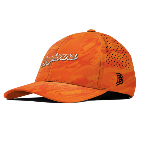 University of Texas "Texas Longhorn Script" Curved Performance Blaze Orange Camo