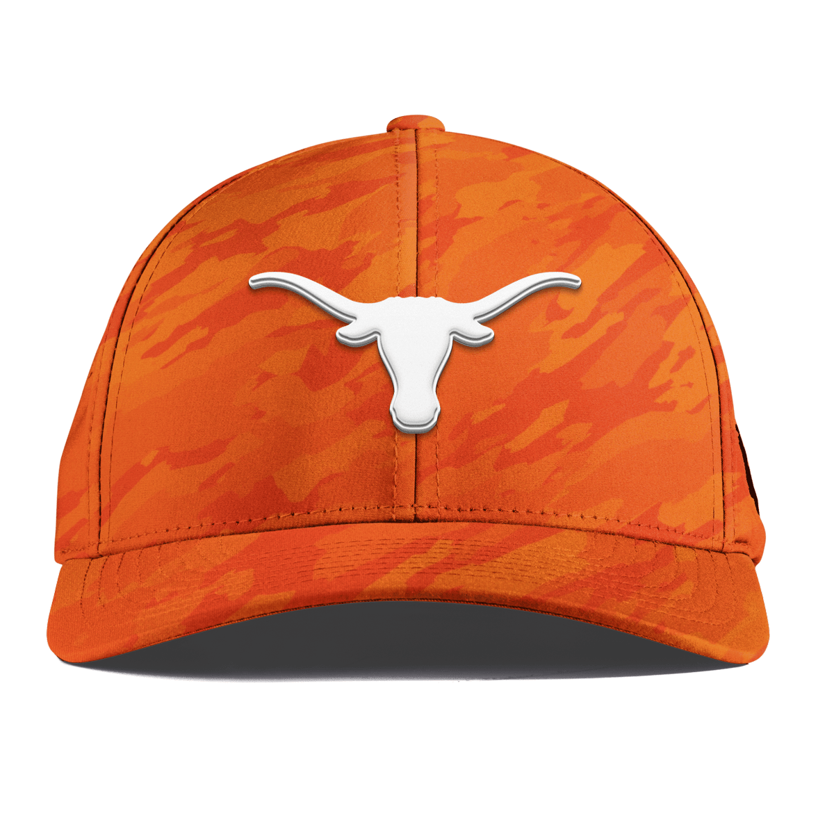 University of Texas "Vintage Texas Longhorn" Curved Performance Blaze Orange Camo