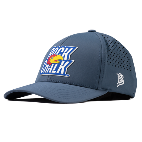 University of Kansas "Kansas Rock Chalk Block" Curved Performance Orion
