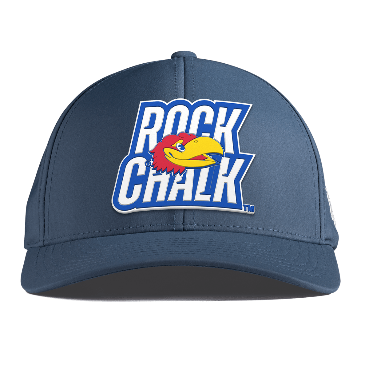 University of Kansas "Kansas Rock Chalk Block" Curved Performance Orion