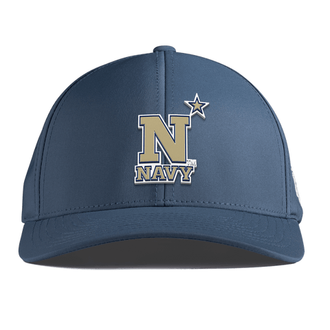 United States Naval Academy "Naval Academy Team Logo Gold" Curved Performance Orion