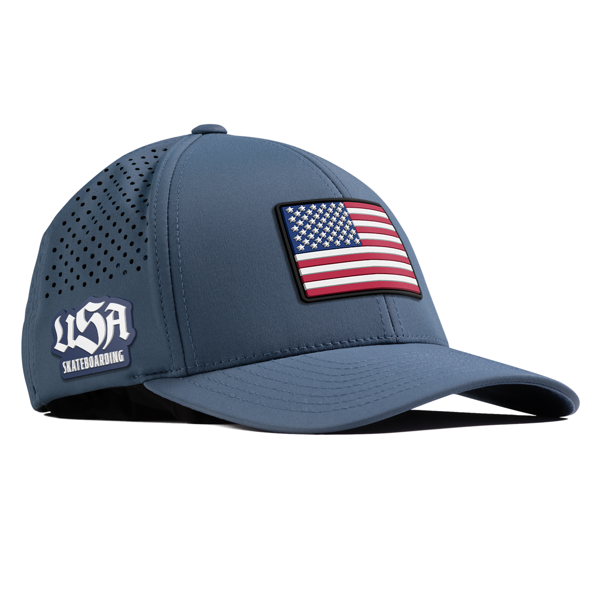 Old Glory USA Skateboarding Curved Performance | hover: Orion 