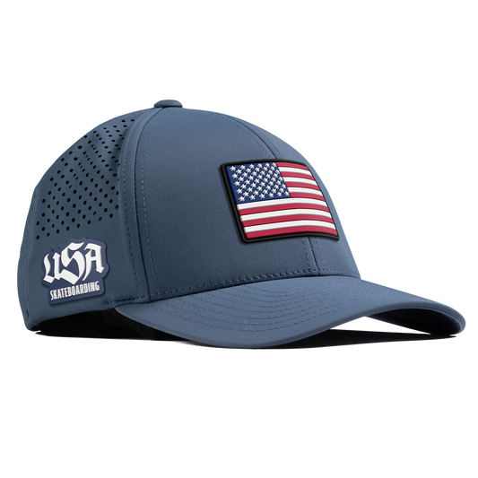 Old Glory USA Skateboarding Curved Performance | hover: Orion 