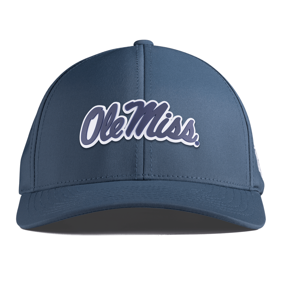 University of Mississippi "Ole Miss Navy Script" Curved Performance Orion
