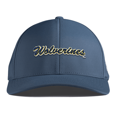 University of Michigan "Wolverines Script" Curved Performance Orion