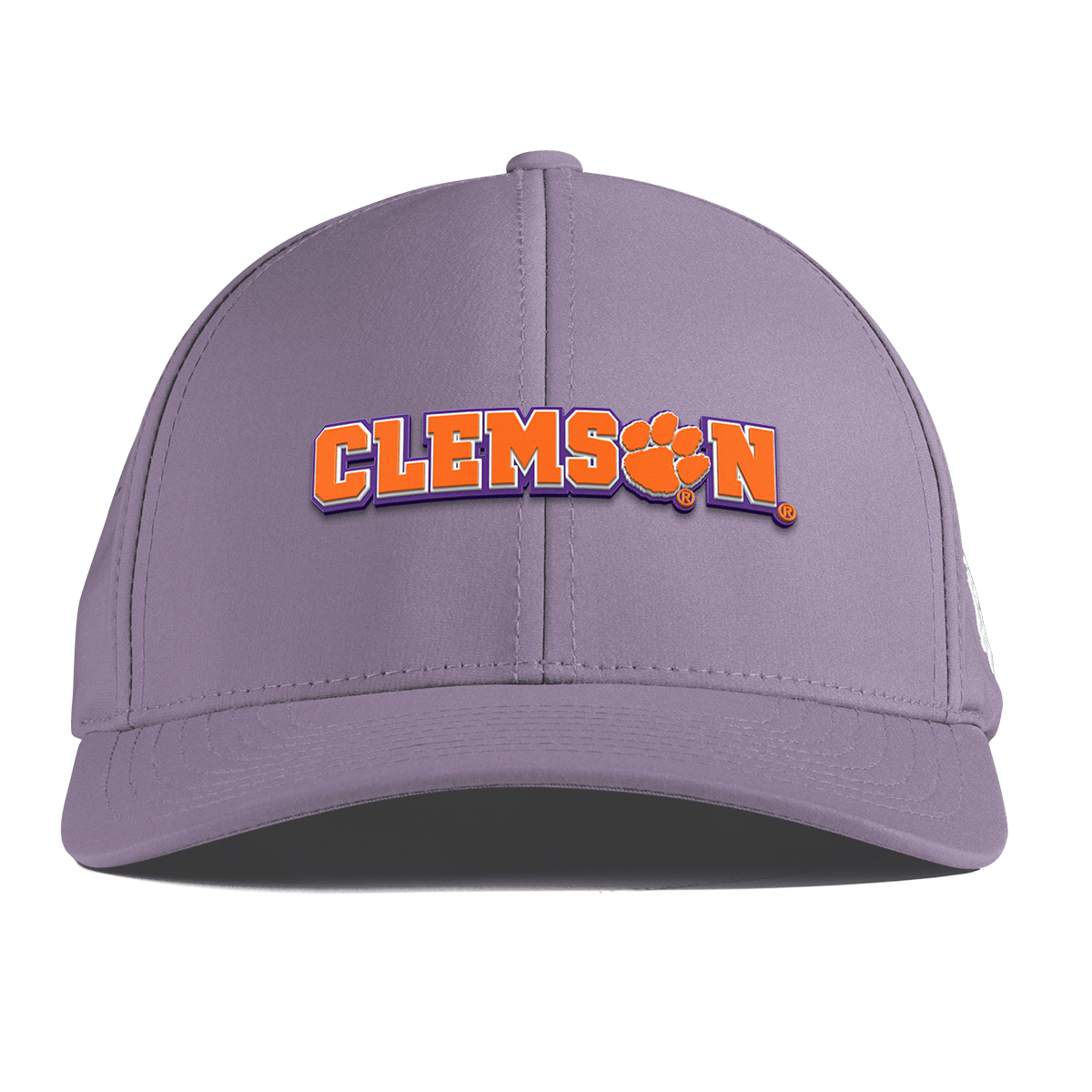 Clemson University "Clemson Block" Curved Performance Purple