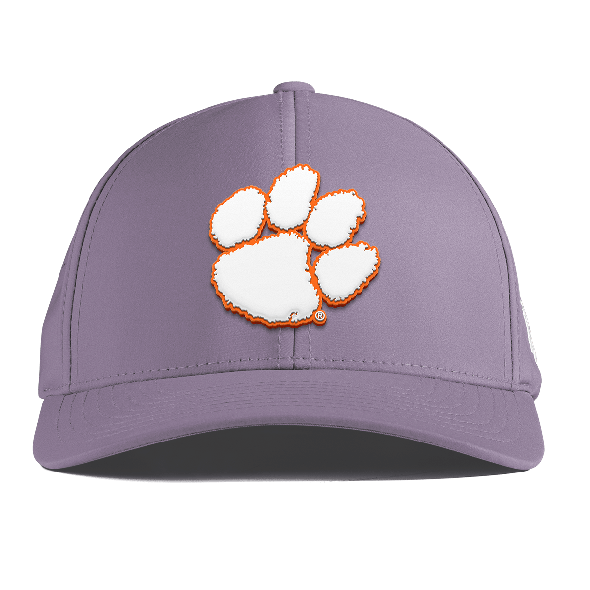 Clemson University "Clemson Tigers Paw" Curved Performance Purple