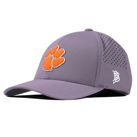 Clemson University "Clemson Tiger Paw" Curved Performance Purple