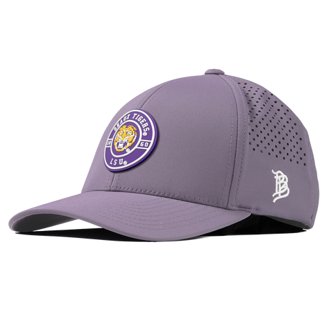 Louisiana State University "Geaux LSU Tigers" Curved Performance Purple