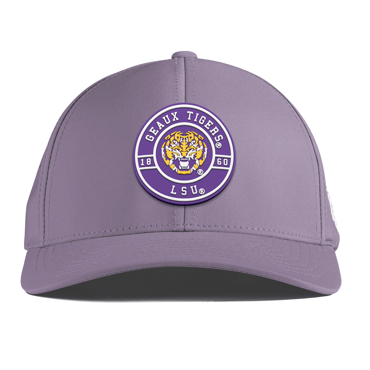 Louisiana State University "Geaux LSU Tigers" Curved Performance Purple