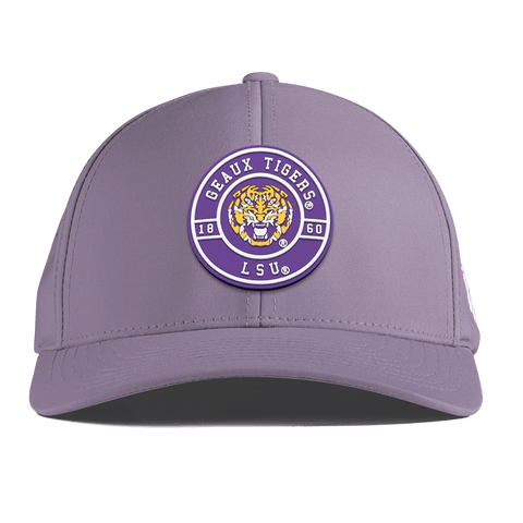 Louisiana State University "Geaux LSU Tigers" Curved Performance Purple