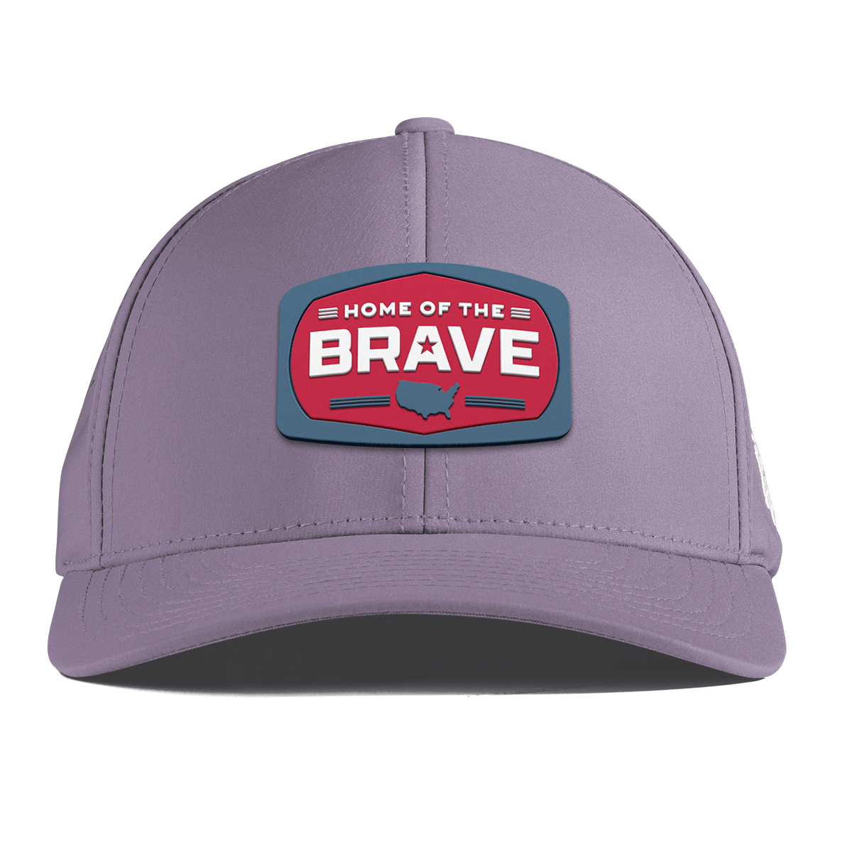 Home of the Brave Curved Performance Purple