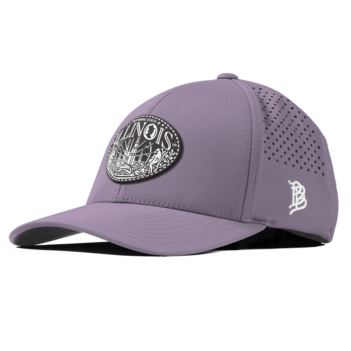 Illinois Traveler Curved Performance Purple