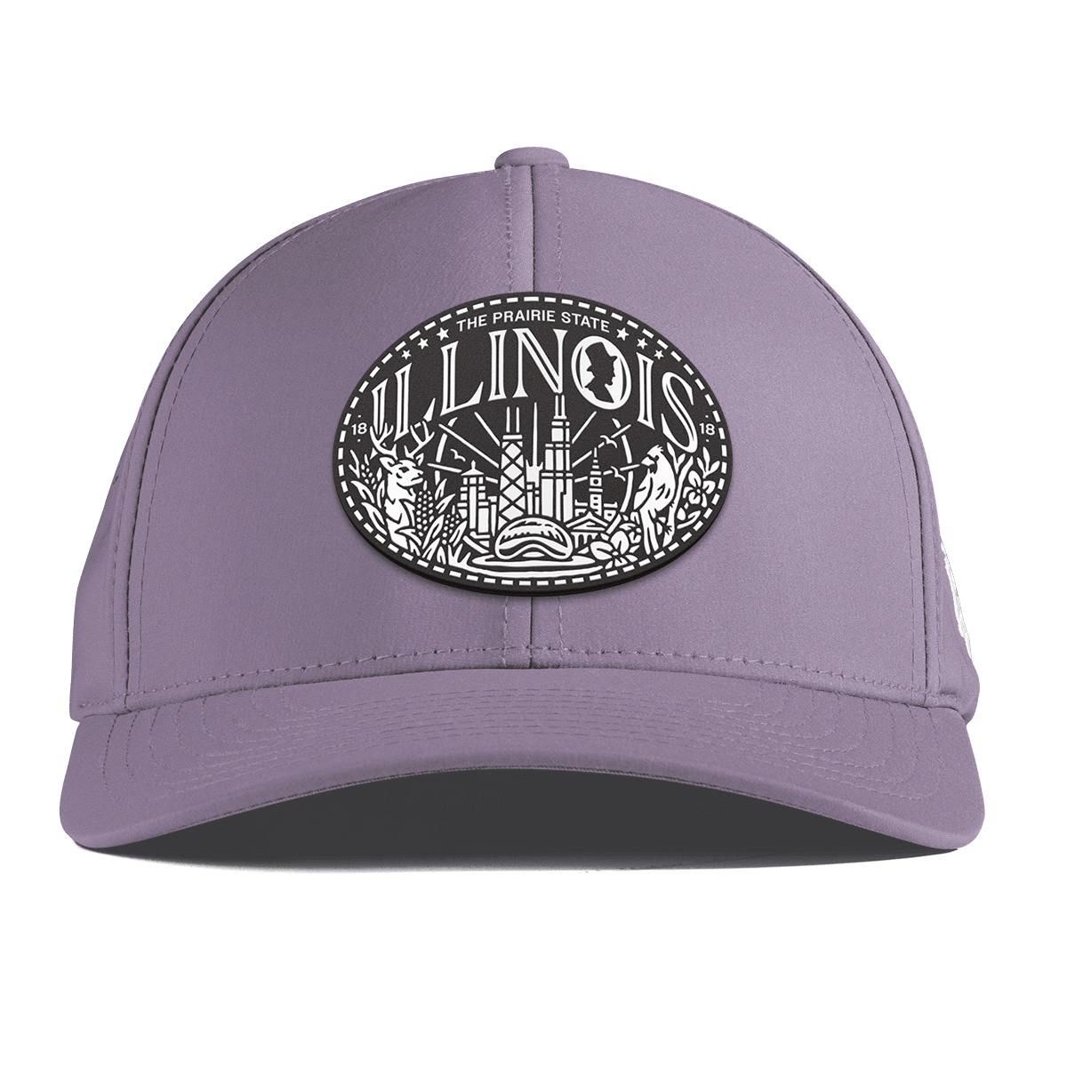 Illinois Traveler Curved Performance Purple