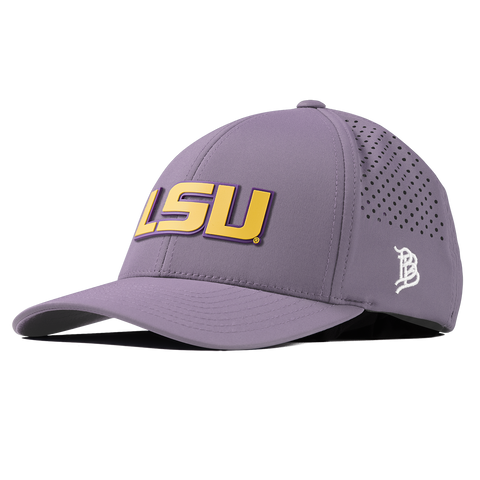 Louisiana State University "LSU Gold Block " Curved Performance Purple