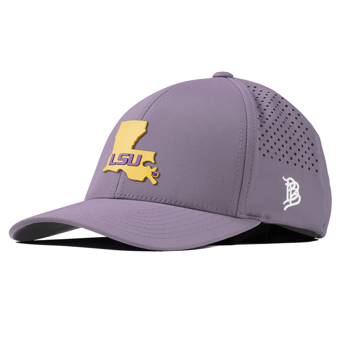 Louisiana State University "LSU Gold State" Curved Performance Purple