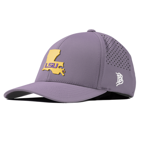 Louisiana State University "LSU Gold State" Curved Performance Purple