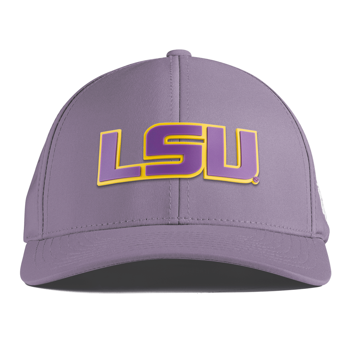 Louisiana State University "LSU Block" Curved Performance Purple