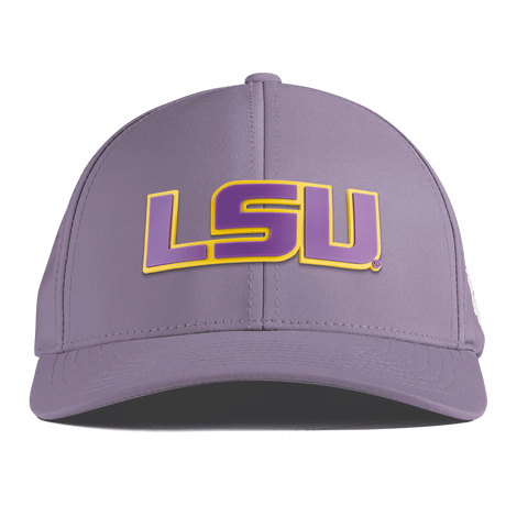 Louisiana State University "LSU Block" Curved Performance Purple
