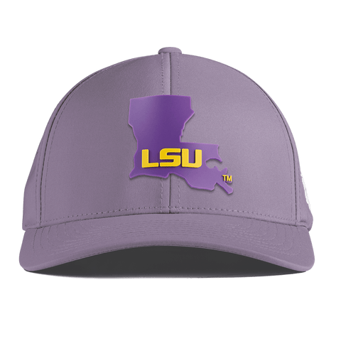 Louisiana State University "LSU State" Curved Performance Purple