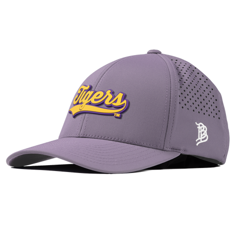 Louisiana State University "LSU Tigers Script" Curved Performance Purple