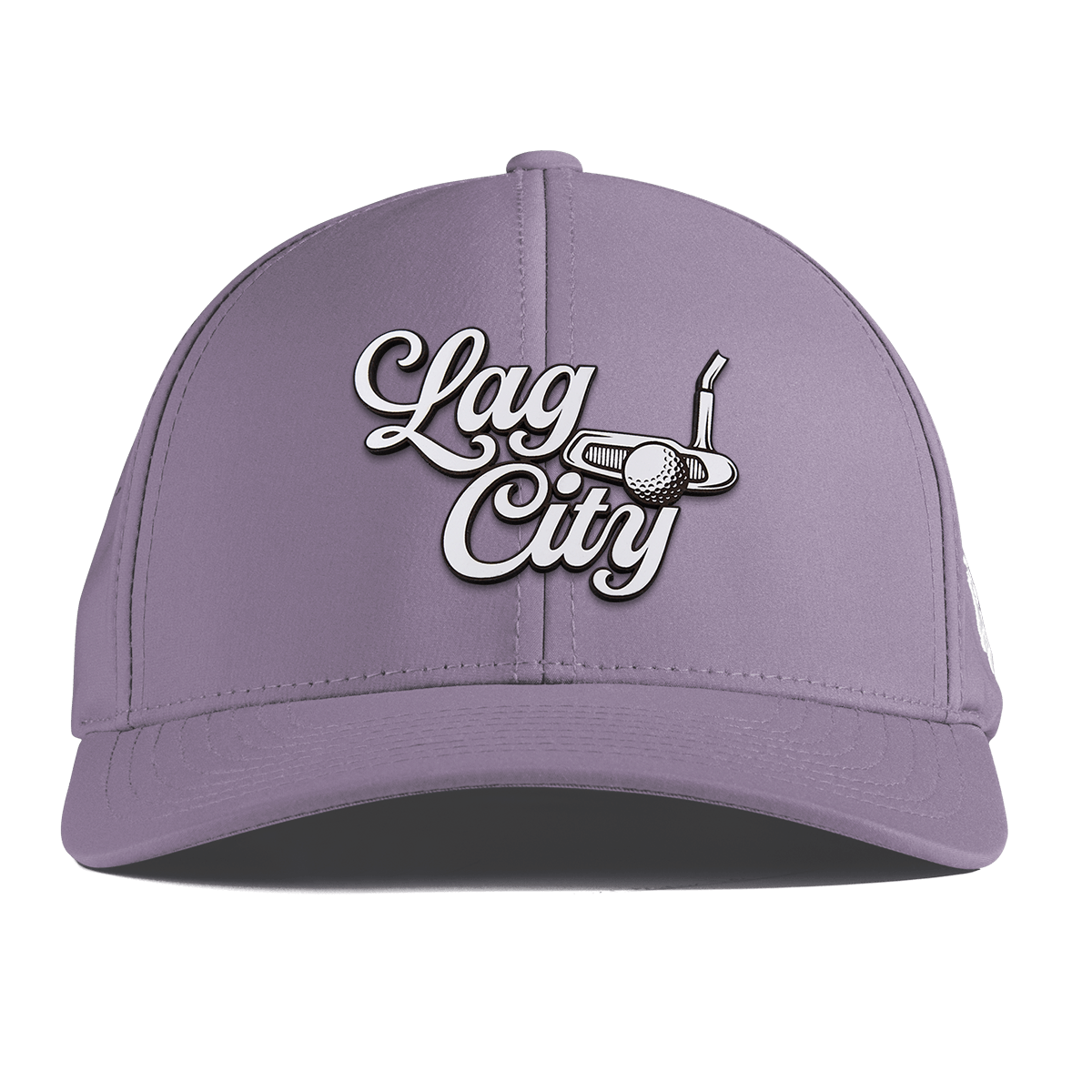 Lag City Script Curved Performance Purple
