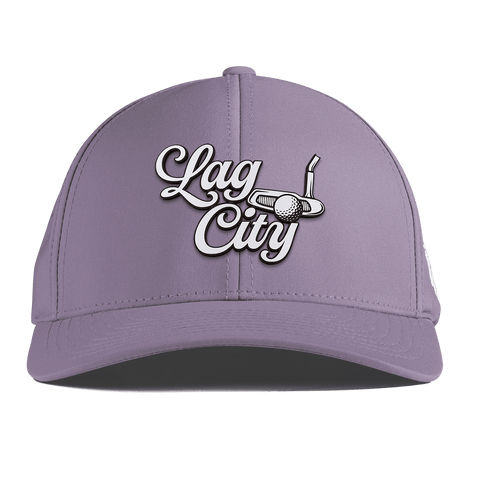 Lag City Script Curved Performance Purple