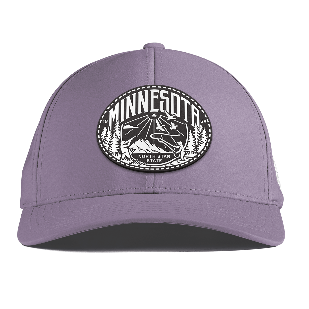 Minnesota Traveler Curved Performance Purple