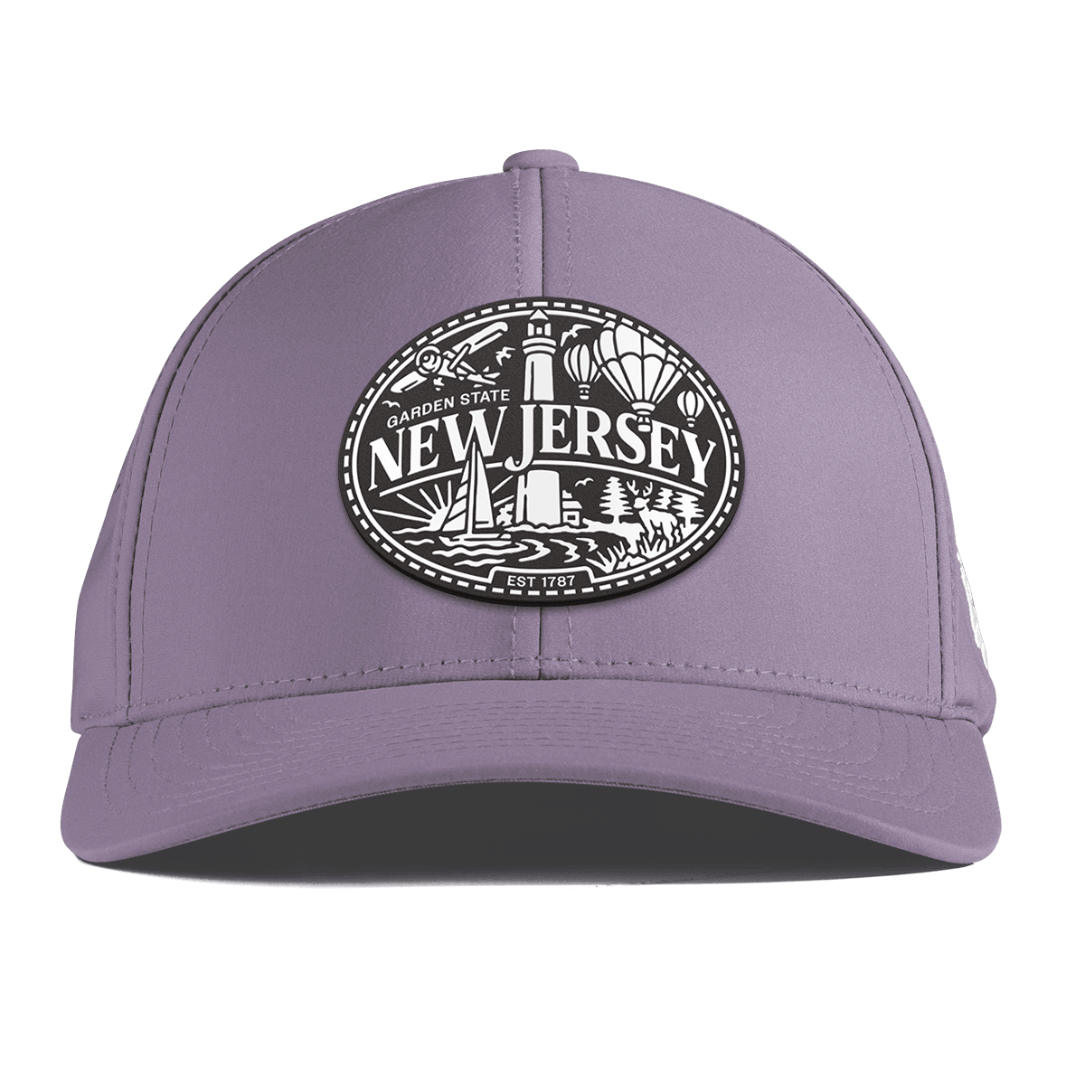New Jersey Traveler Curved Performance Purple