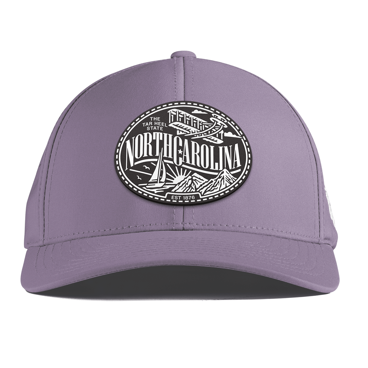 North Carolina Traveler Curved Performance Purple