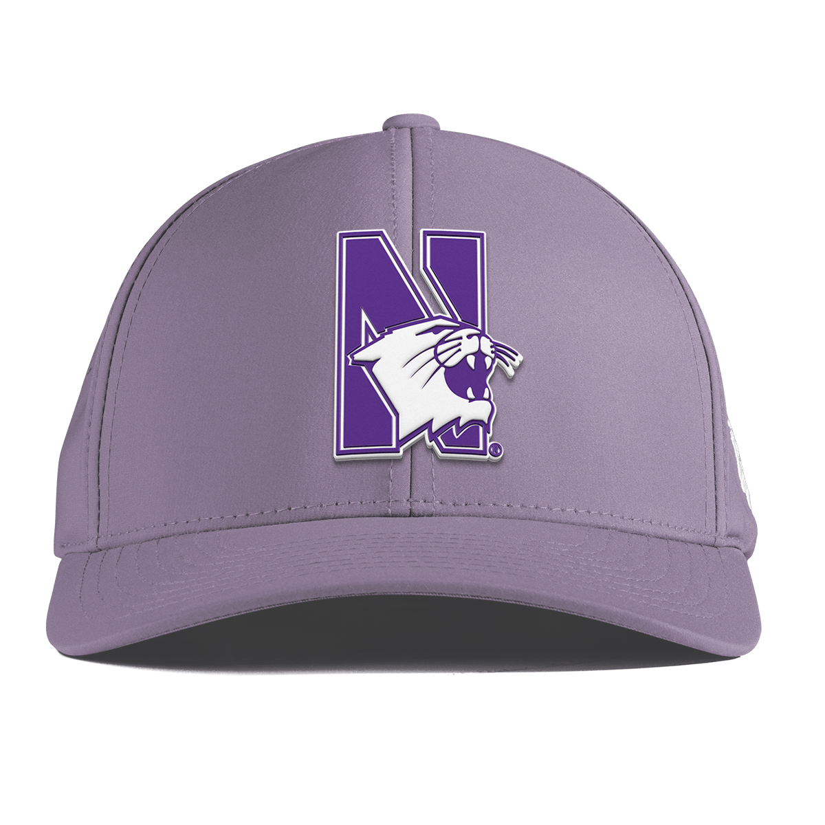 Northwestern University "Northwestern Block Logo" Curved Performance Purple