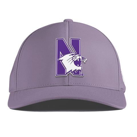 Northwestern University "Northwestern Block Logo" Curved Performance Purple
