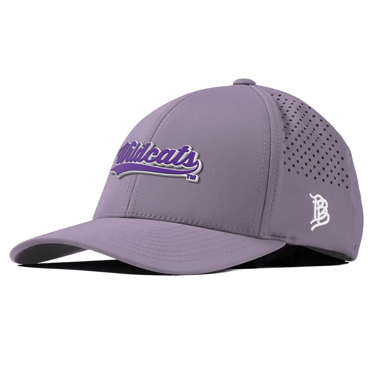 Northwestern University "Northwestern Wildcats Script" Curved Performance Purple