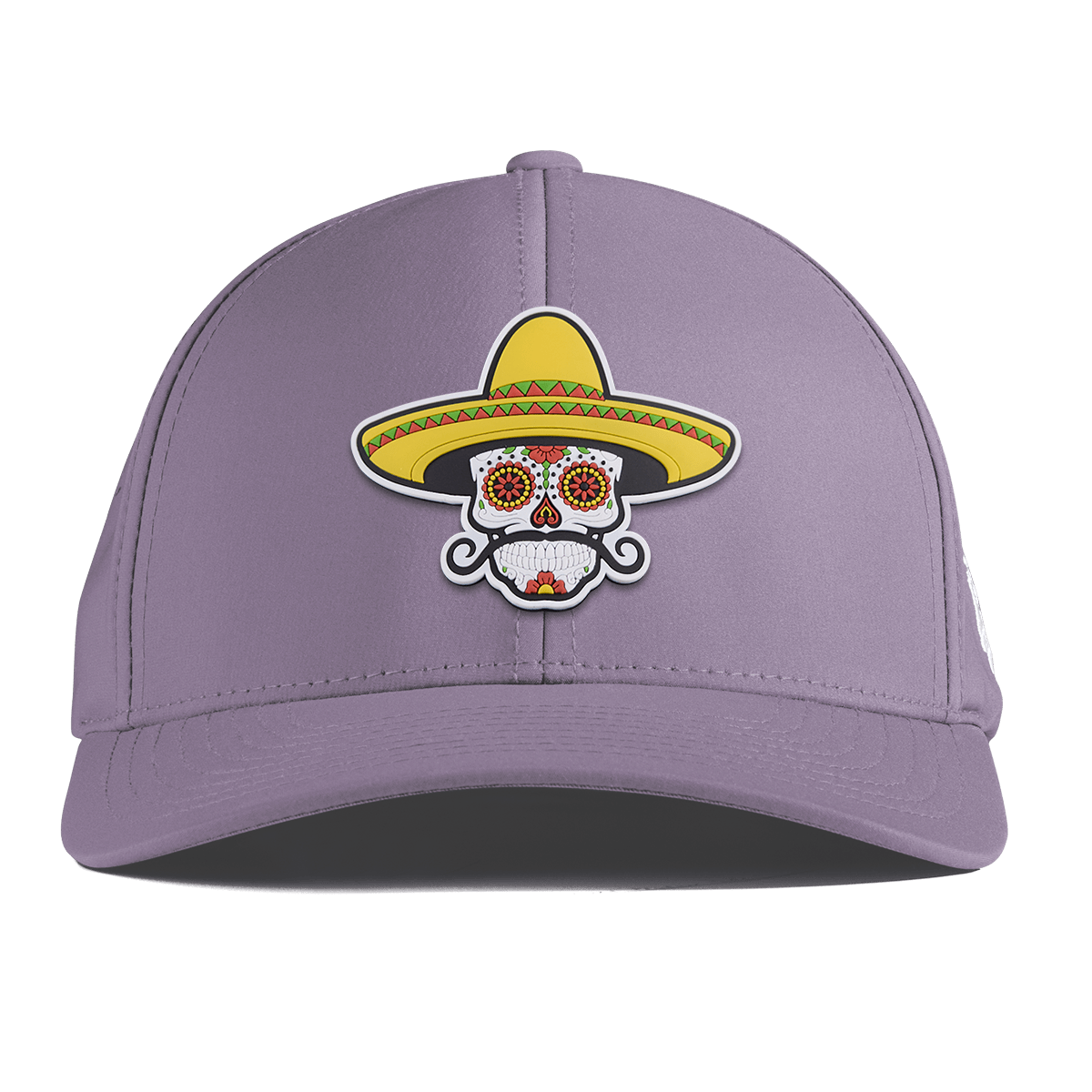Sombrero Skull PVC Curved Performance Purple