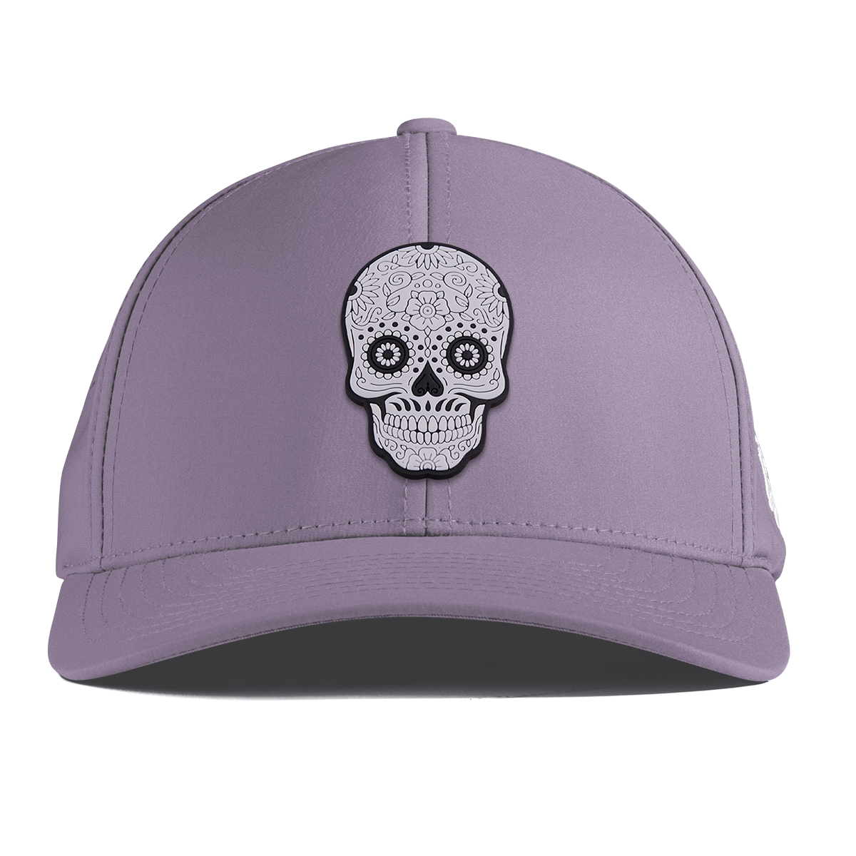 Sugar Skull PVC Curved Performance Purple