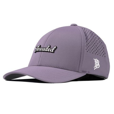 Threaded Script Curved Performance Purple
