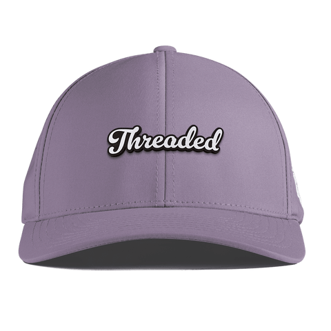 Threaded Script Curved Performance Purple