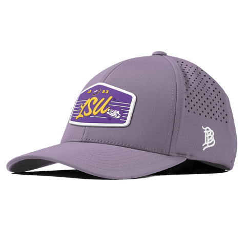 Louisiana State University "Tigers Football" Curved Performance Purple