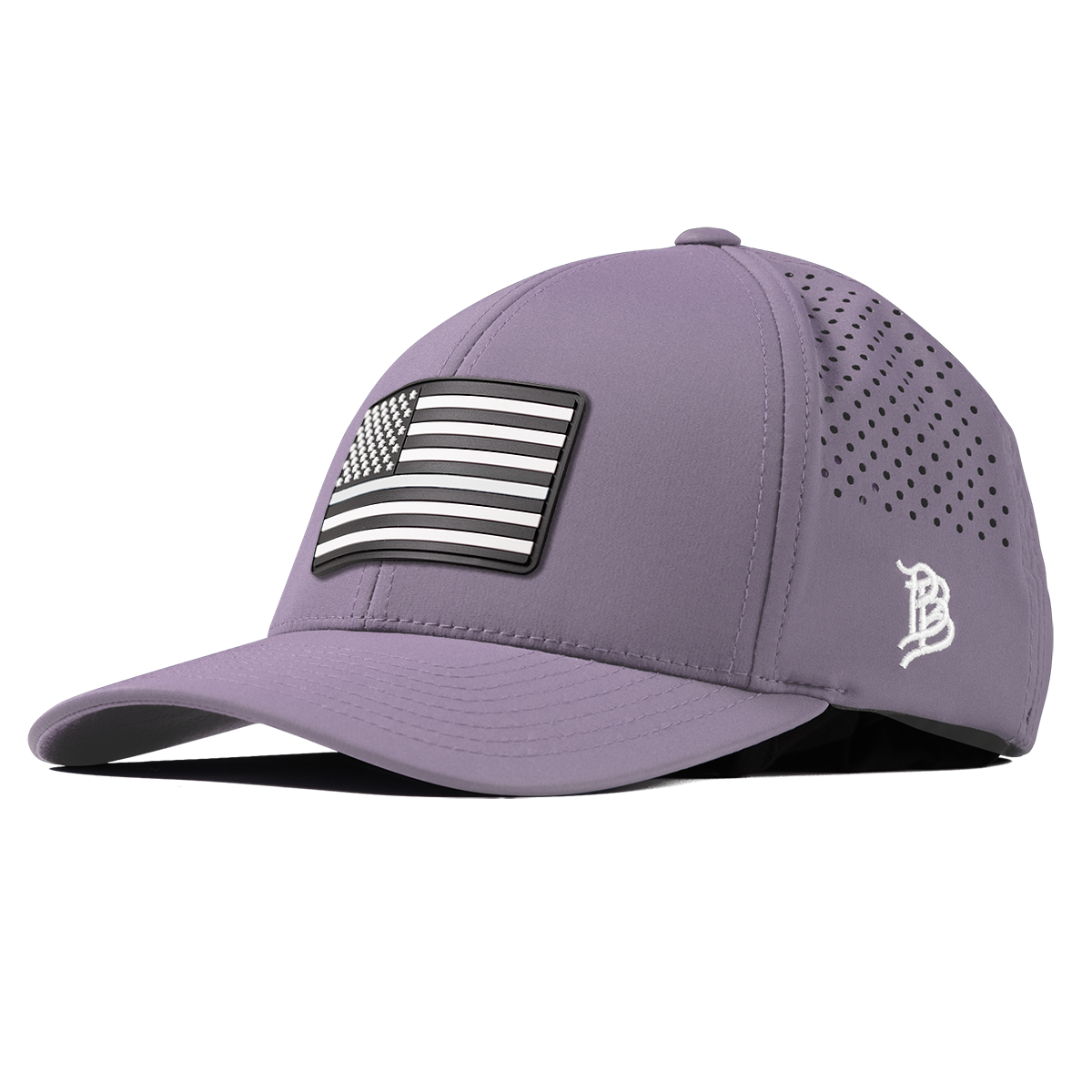 Vintage Old Glory Curved Performance Purple