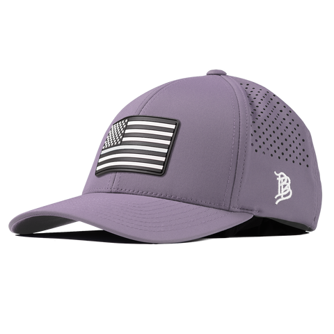 Vintage Old Glory Curved Performance Purple