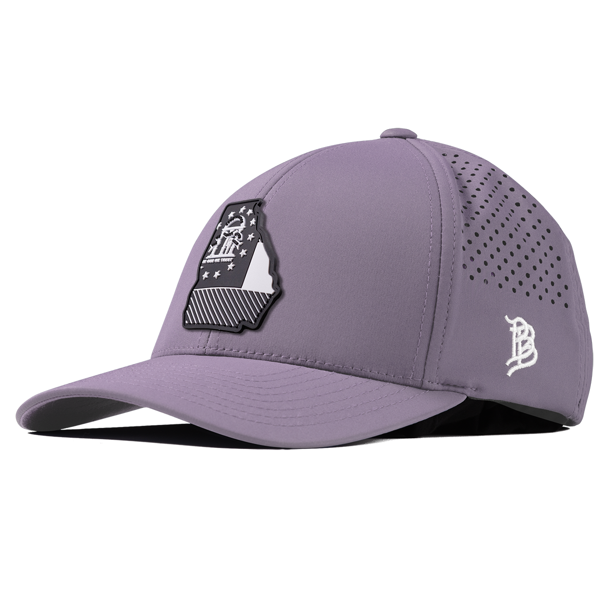 Georgia Vintage Curved Performance Purple