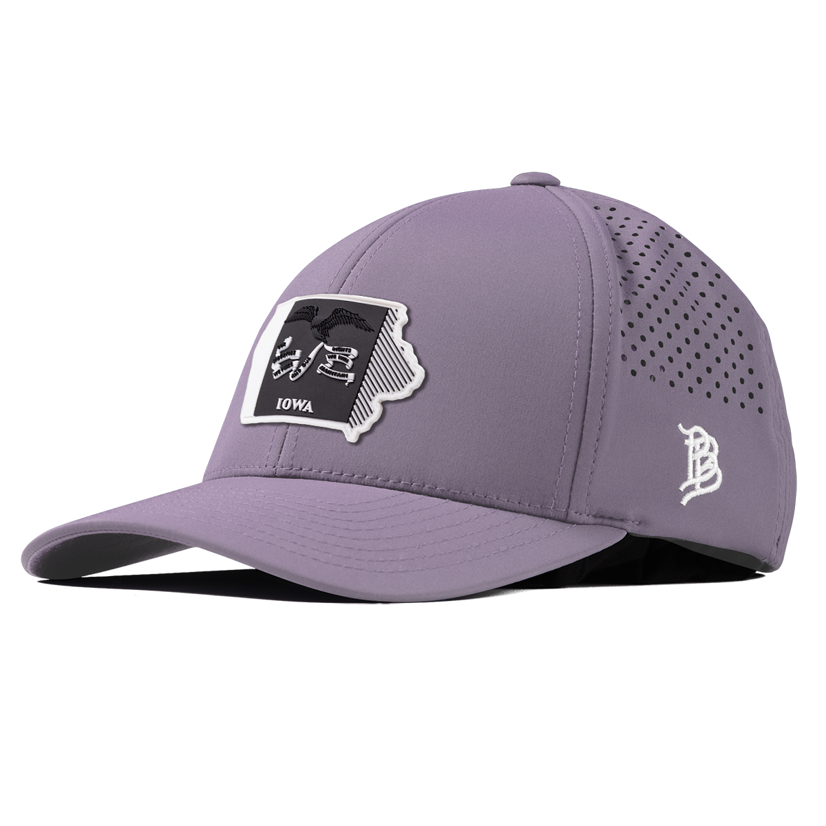 Iowa Vintage Curved Performance Purple